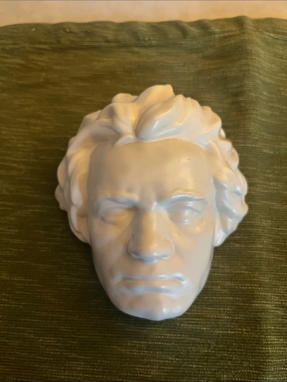 Vintage Wein  Keramis Austria  wall sculpture hanging porcelain Beethoven
